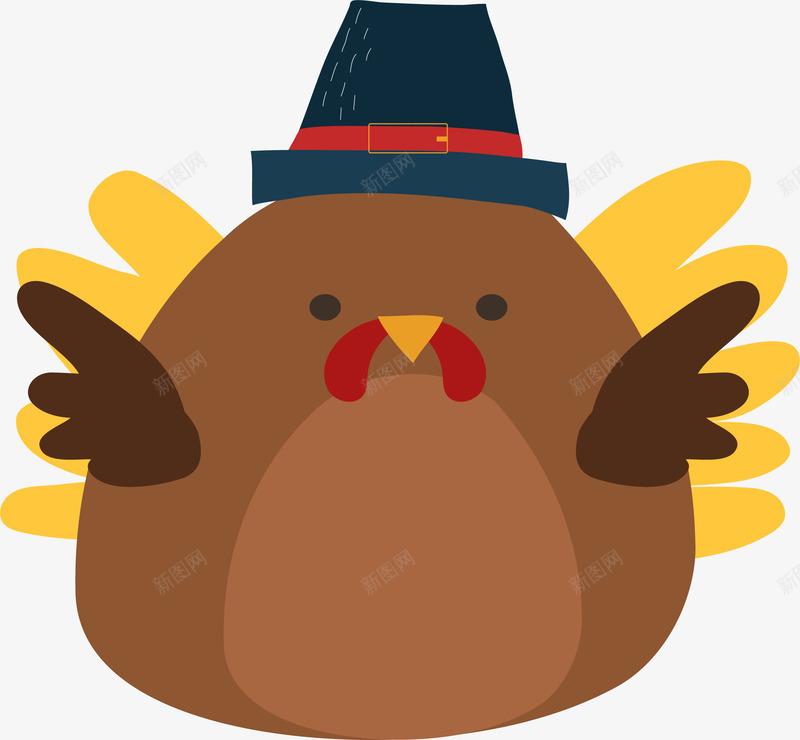 手绘感恩节活动装饰图案矢量图ai免抠素材_88icon https://88icon.com 感恩节 感恩节卡片装饰 感恩节标签 手绘标签 活动 贺卡 矢量图