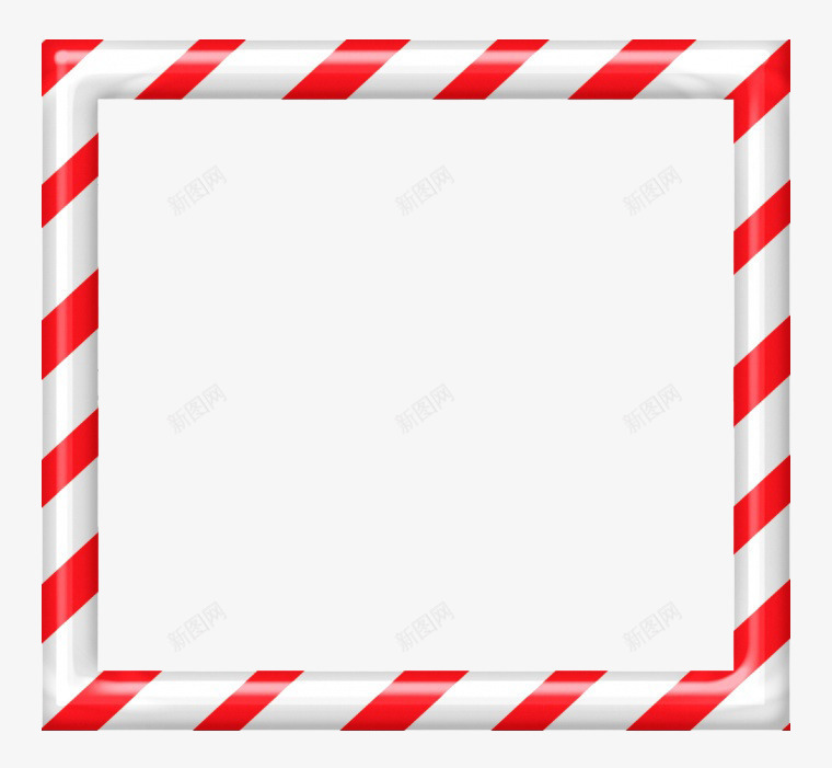 彩条裱框png免抠素材_88icon https://88icon.com 可爱 圣诞节 条纹裱框 画框 相框 装饰 裱框