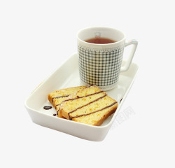 红茶面包下午茶素材