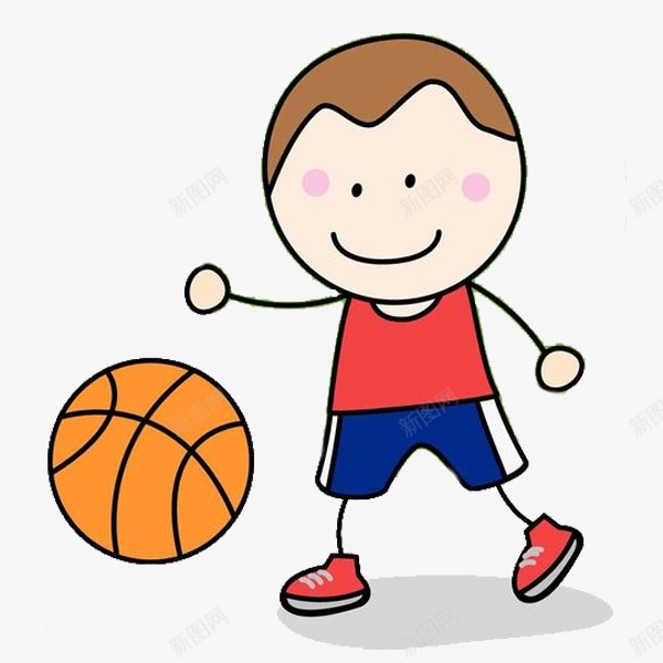 一个小男孩png免抠素材_88icon https://88icon.com 卡通 可爱 小男孩 帅气的 手绘 简笔 篮球 篮球队