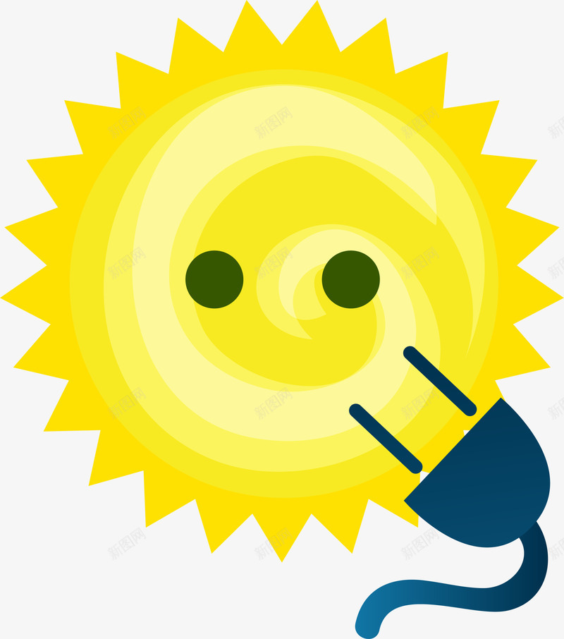 黄色扁平太阳能充电png免抠素材_88icon https://88icon.com 世界环境日 太阳能充电 环保 生态循环 绿色能源 自然 黄色太阳
