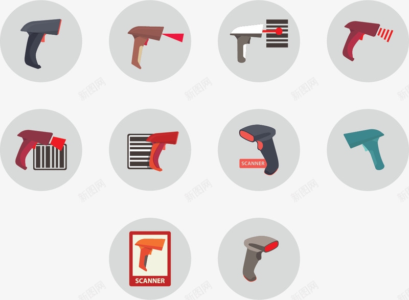 扫码支付矢量图ai免抠素材_88icon https://88icon.com 冬季热销 双十二 扫码支付 移动支付 购物 矢量图