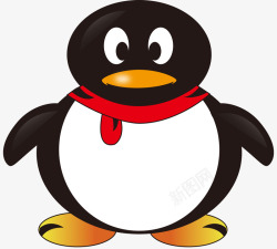 腾讯QQ的企鹅素材