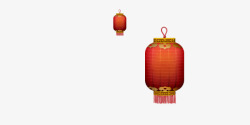红色灯笼中国风素材