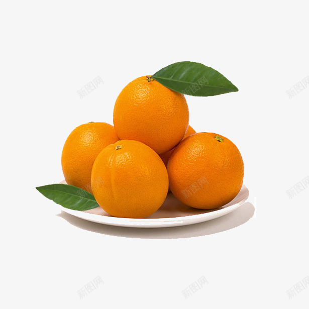 一盘橙子png免抠素材_88icon https://88icon.com 实物 新鲜水果 橙子 水果素材图片 盘子 黄色水果