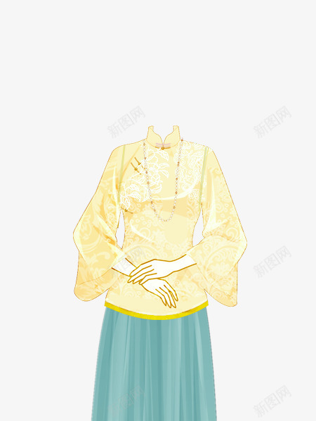 古代女装png免抠素材_88icon https://88icon.com 古代女装 古风 宫服 服装 汉服