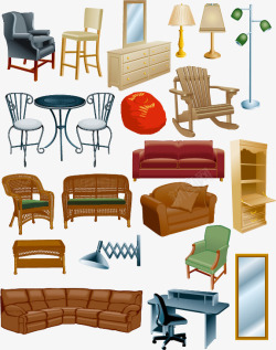 欧式椅子垫多款家具家私高清图片