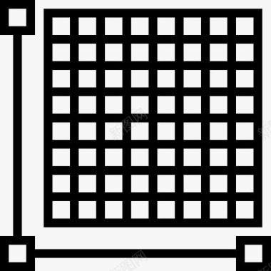 网格编辑网格图标图标