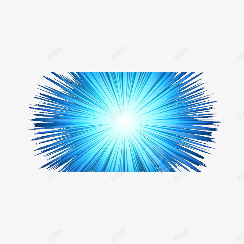 发光的蓝色线条图案png免抠素材_88icon https://88icon.com 几何banner 几何图案 几何放射线 几何曲线 几何漂浮 科技背景 蓝色发光