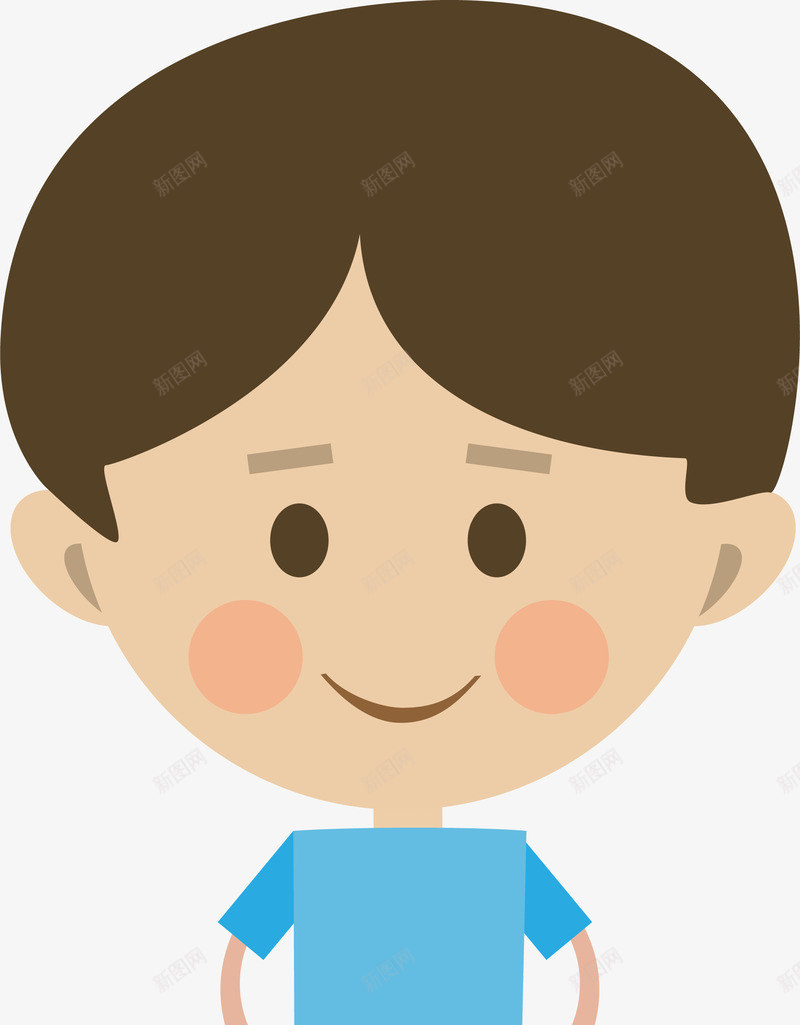 立正的男人png免抠素材_88icon https://88icon.com 卡通 帅气的 微笑的 插图 男人 短发 立正的