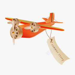 玩具飞机模型素材