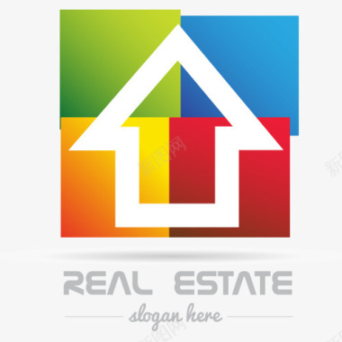 公司标志设计房地产公司logo图标图标