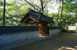 韩国风情韩国风情园景色高清图片