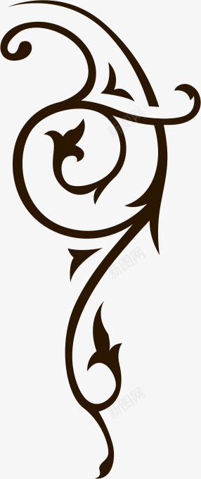 欧式花纹纹样png免抠素材_88icon https://88icon.com 欧式 纹样 线条 花纹 花边 边角