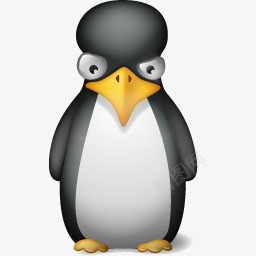 恶搞动物形象软件LOGO企鹅图标图标