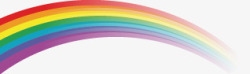 海报彩虹装饰矢量图素材