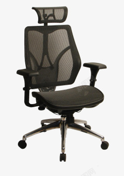 办公室黑色椅子素材