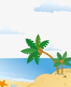 海岛矢量图素材