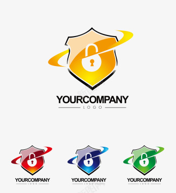 炫彩企业logo图标图标
