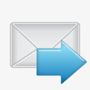 电子邮件电子邮件前进邮件消息信信封下一图标图标