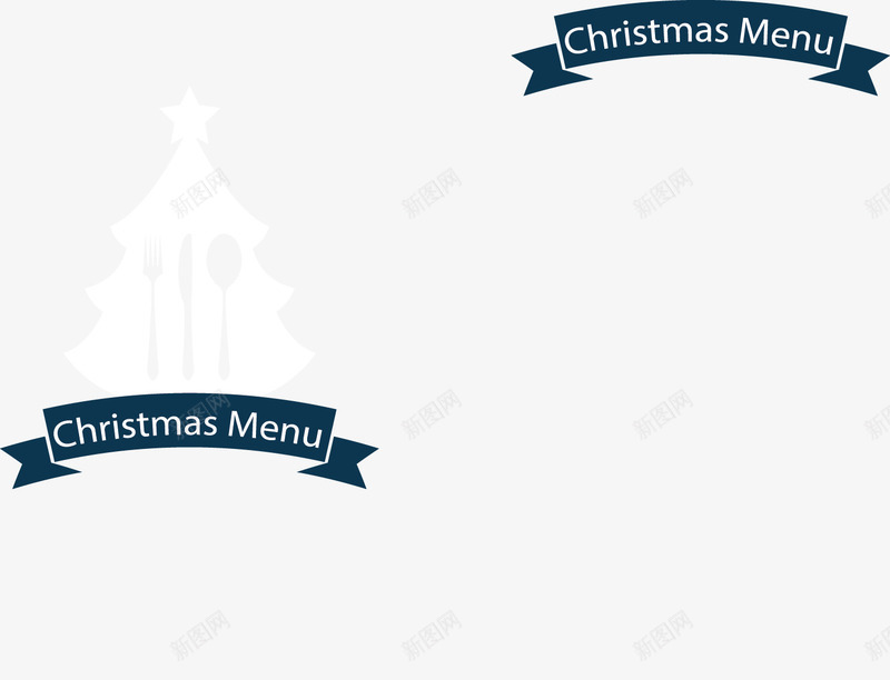 圣诞节美味菜单png免抠素材_88icon https://88icon.com 矢量圣诞节 美食 餐厅 餐馆