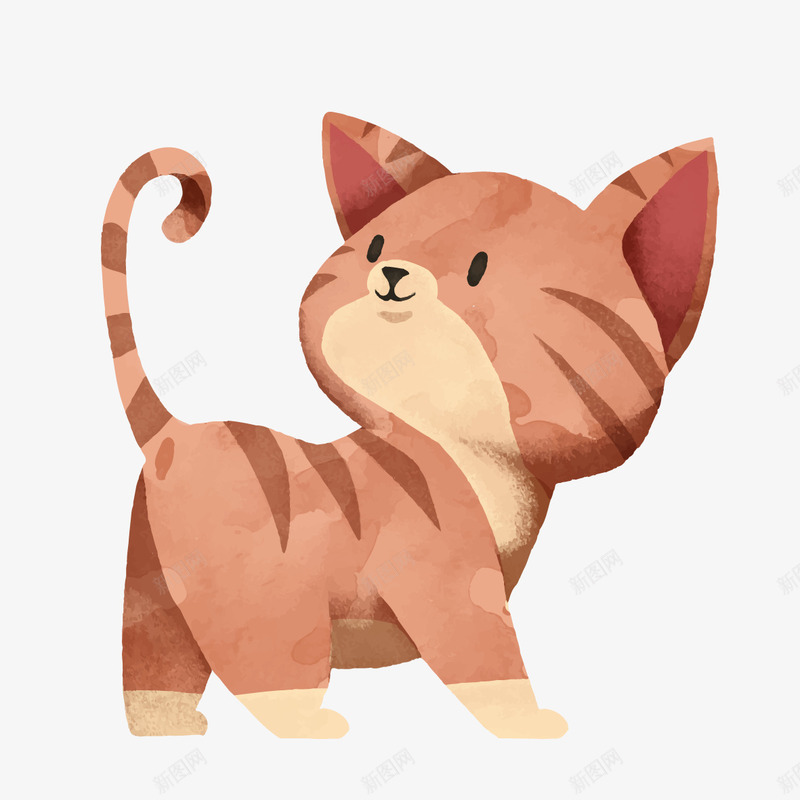 看自己尾巴的小猫咪png免抠素材_88icon https://88icon.com 可爱的 小动物 尾巴 手绘图 猫咪 简图 萌萌哒