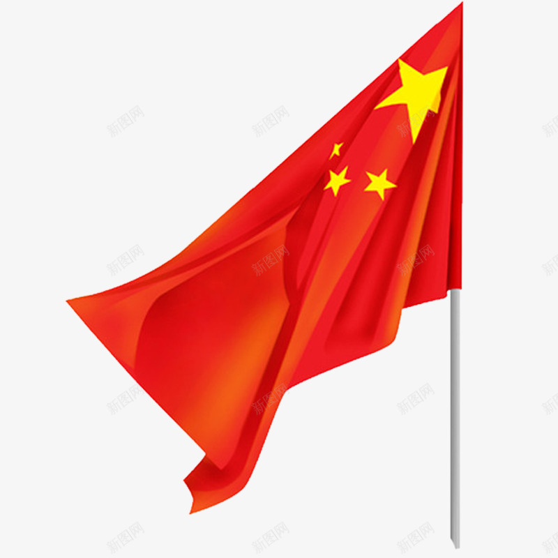 中国国旗png免抠素材_88icon https://88icon.com 中国国旗 建党节 淘宝素材 漂浮素材 装饰