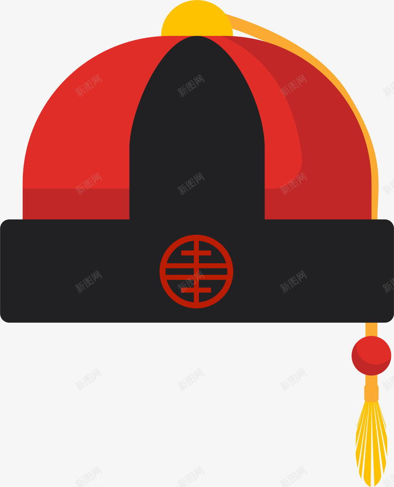 新年红色卡通帽子png免抠素材_88icon https://88icon.com 中国风 卡通帽子 喜庆 新年帽子 新春帽子 红色帽子