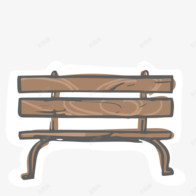 水彩凳子xpng免抠素材_88icon https://88icon.com 凳子 卡通 手绘 木质 椅子 水彩 躺椅