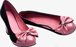 粉色女士高跟鞋素材