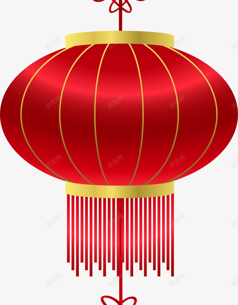 春节红色灯笼挂饰png免抠素材_88icon https://88icon.com 新年灯笼 新春灯笼 春节灯笼 灯笼挂饰 红色中国结 红色灯笼