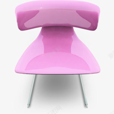 粉色座椅图标图标