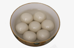 碗中汤圆元宵素材