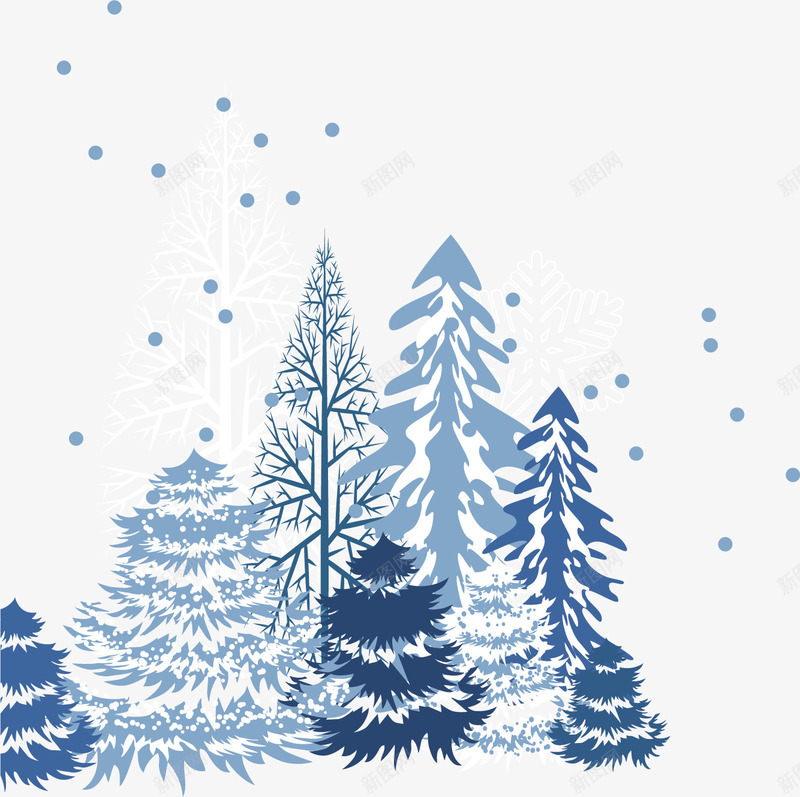 大雪树木png免抠素材_88icon https://88icon.com 大雪 树木 矢量雪域 矢量雪域素材 雪域 雪域素材