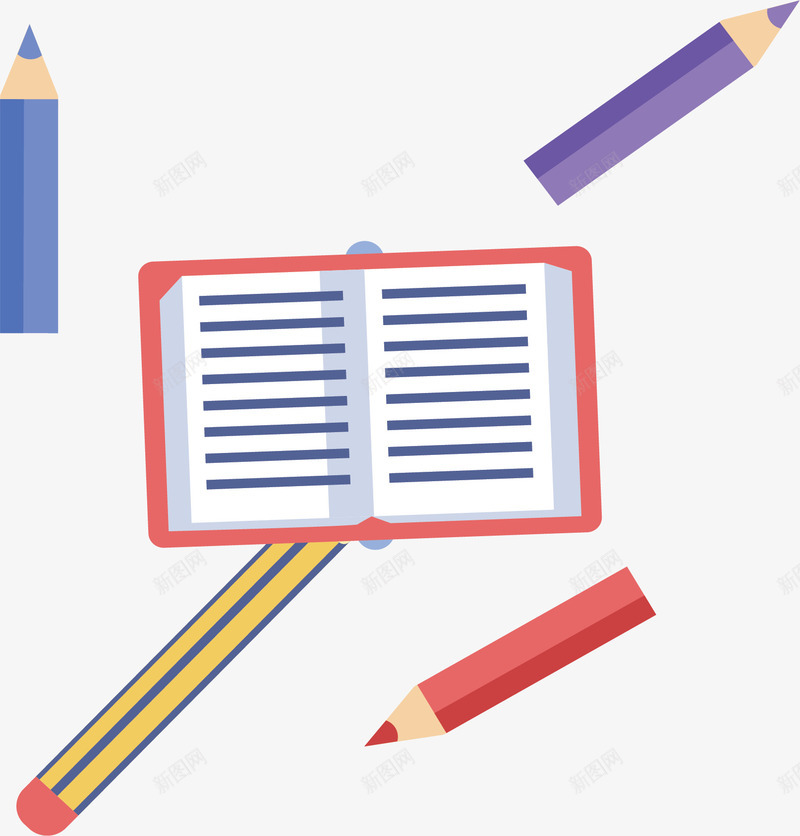 学校教育打开的课本矢量图ai免抠素材_88icon https://88icon.com 书本 打开的课本 教育 矢量png 翻开的书本 课本 矢量图