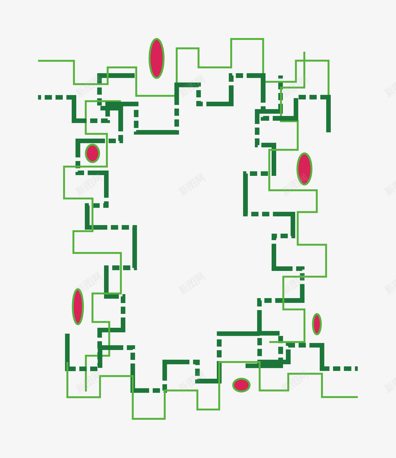 花边几何线条边框装饰矢量图ai免抠素材_88icon https://88icon.com 几何线条边框 几何装饰 图案 线条 线条纹理 花边 矢量图