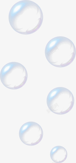 透明水泡泡水泡高清图片