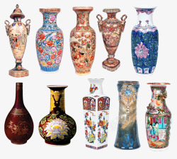 古典大花瓶素材