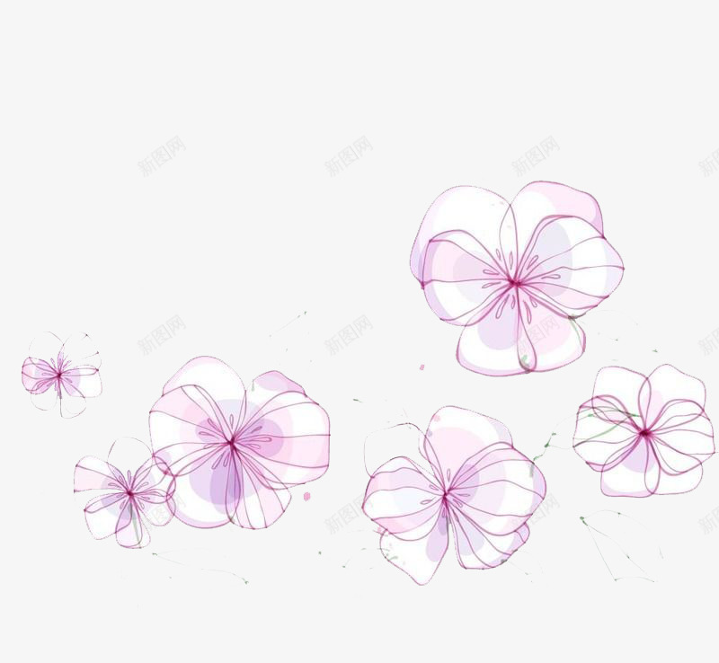 手绘的紫罗兰png免抠素材_88icon https://88icon.com 手绘 手绘紫罗兰 植物 紫罗兰 紫色 绿色 美丽 花朵 芳香