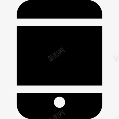 黑色手机边框移动设备黑色符号图标图标