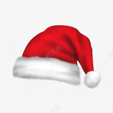 红色的圣诞帽图标图标