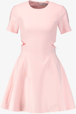 粉色系可爱连衣裙素材