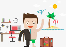 办公室与旅行素材