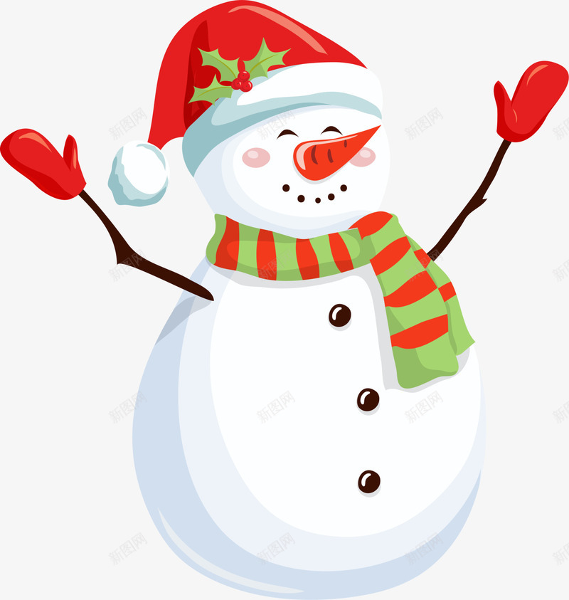 圣诞节白色卡通雪人png免抠素材_88icon https://88icon.com 冬青 可爱雪人 圣诞快乐 圣诞节 堆雪人 白色雪人 装饰图案