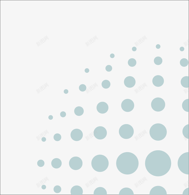 蓝色圆点科技背景装饰png免抠素材_88icon https://88icon.com 不规则圆点 圆点 球形 科技 蓝色 装饰图案