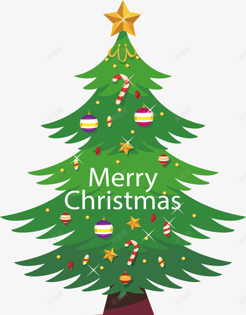 礼物装饰圣诞树矢量图ai免抠素材_88icon https://88icon.com merryChristma merryChristmas 圣诞树 圣诞节 矢量png 礼物圣诞树 绿色圣诞树 矢量图