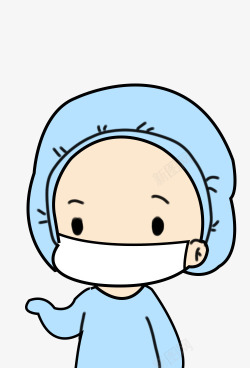 医生护士卡通医生素材