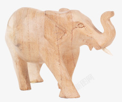 泰国风情木质大象素材