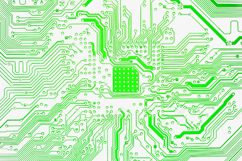绿色电路图png免抠素材_88icon https://88icon.com 物理 电路图 电路板贴图 科技 绿色 芯片