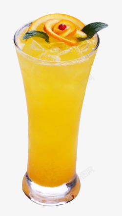 冰镇鲜橙汁素材
